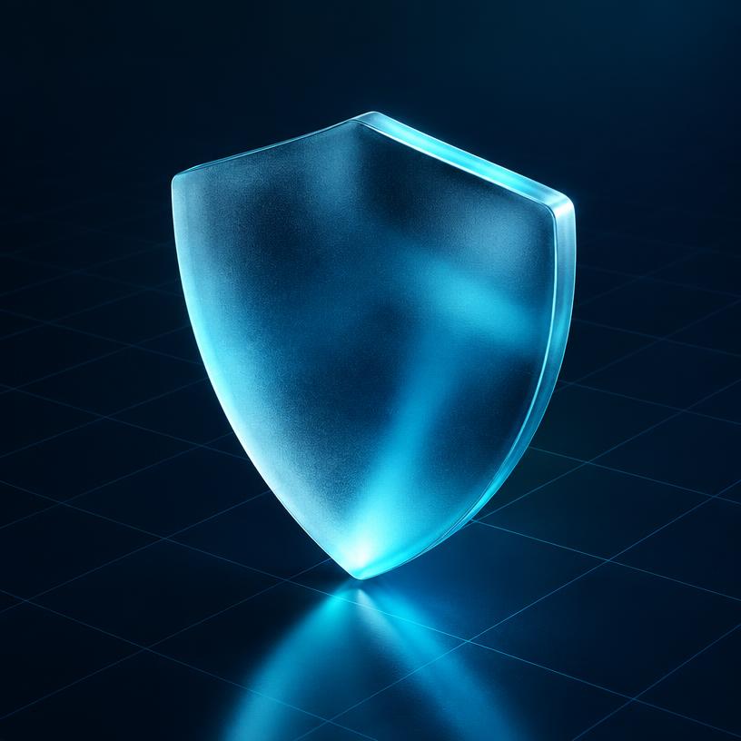 Glass shield
